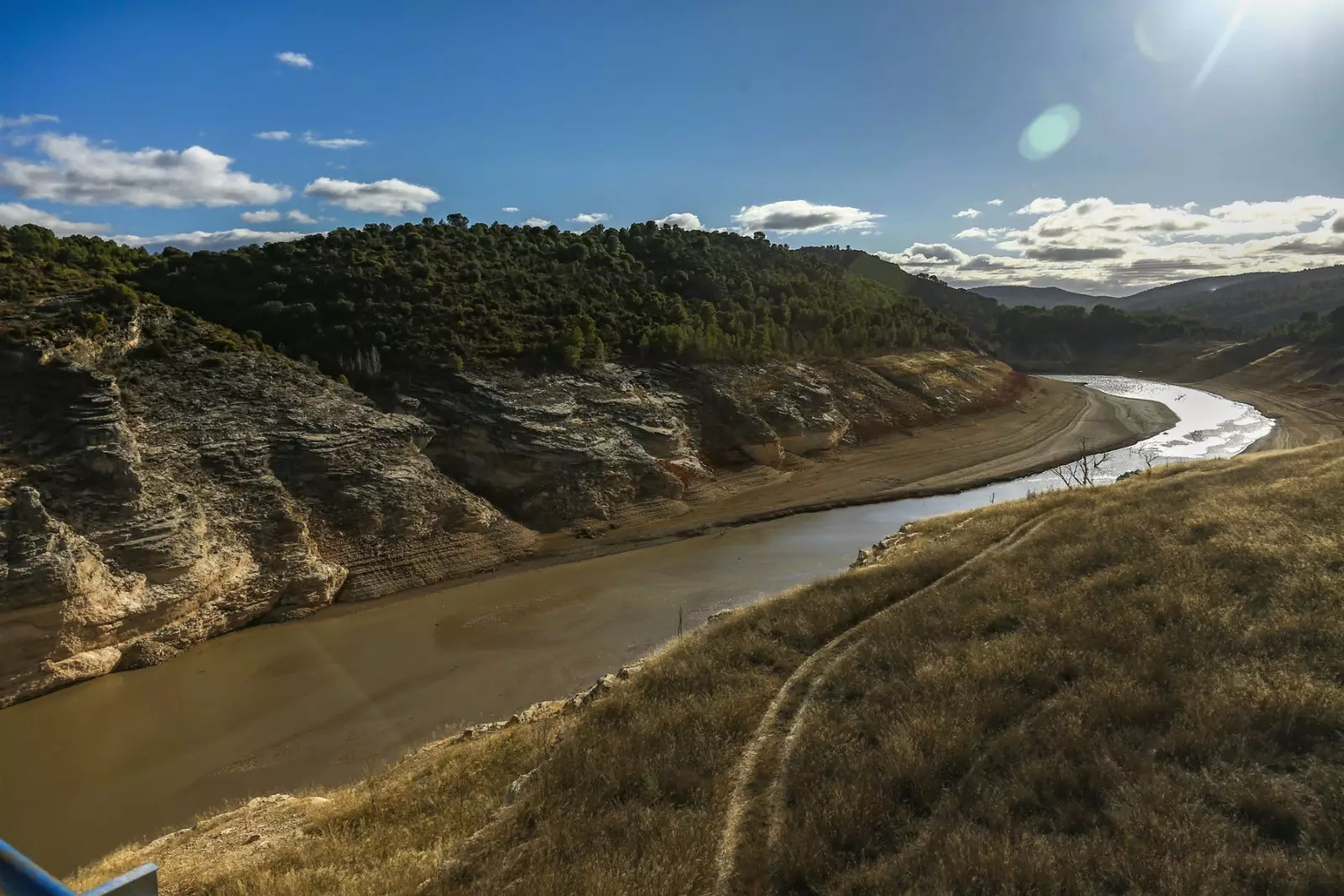 O caudal do rio Tejo em 2017