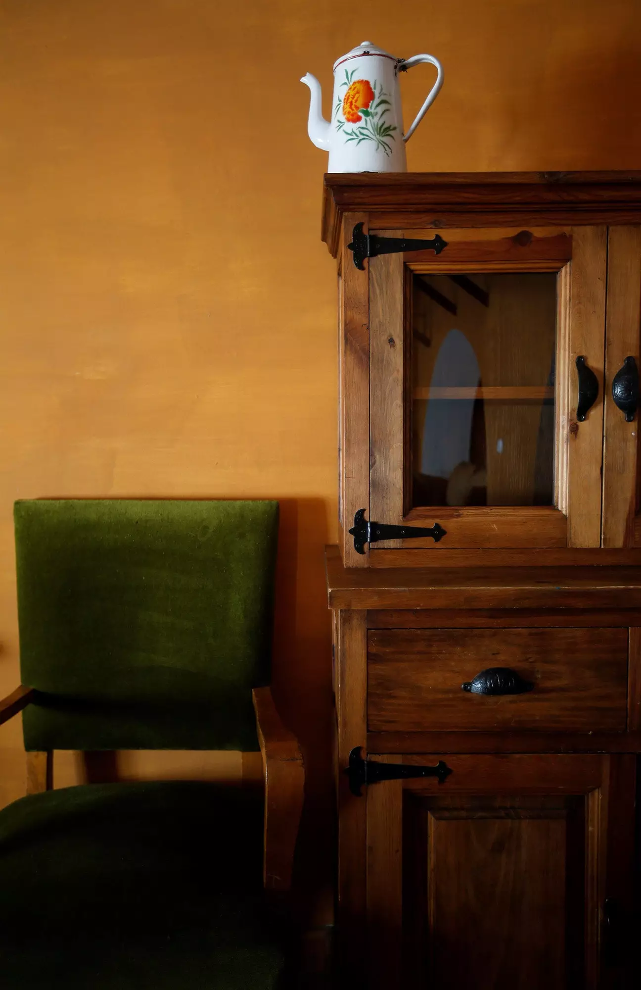 Corner in the kitchen of Casa Besana