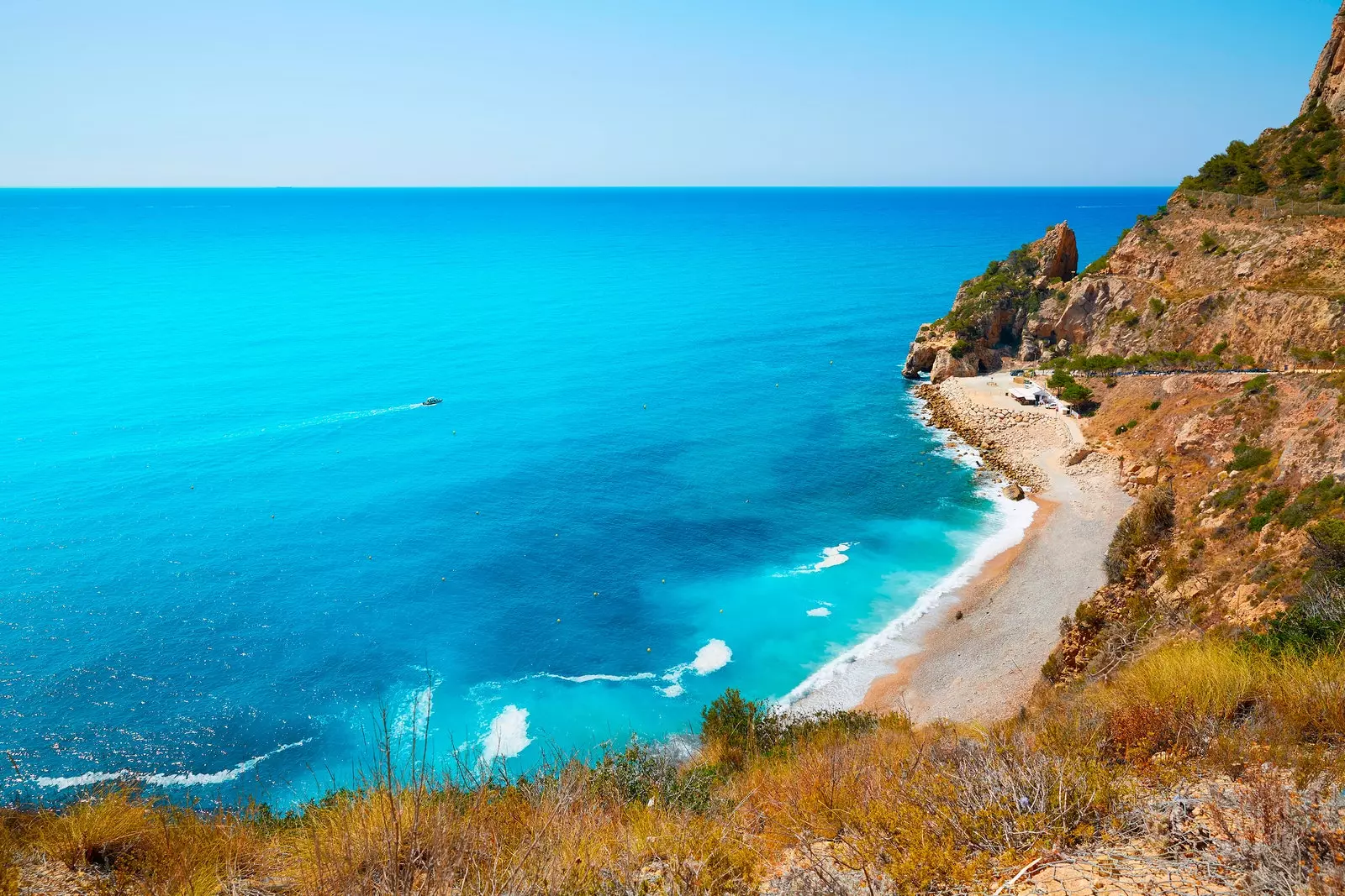 Cala del Moraig den paradisiske Alicante-stranden