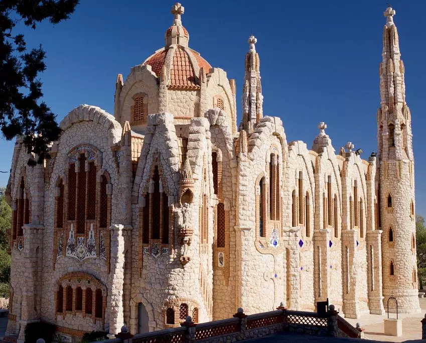 Kyrkan Santa Maria Magdalena Novelda Alicante.