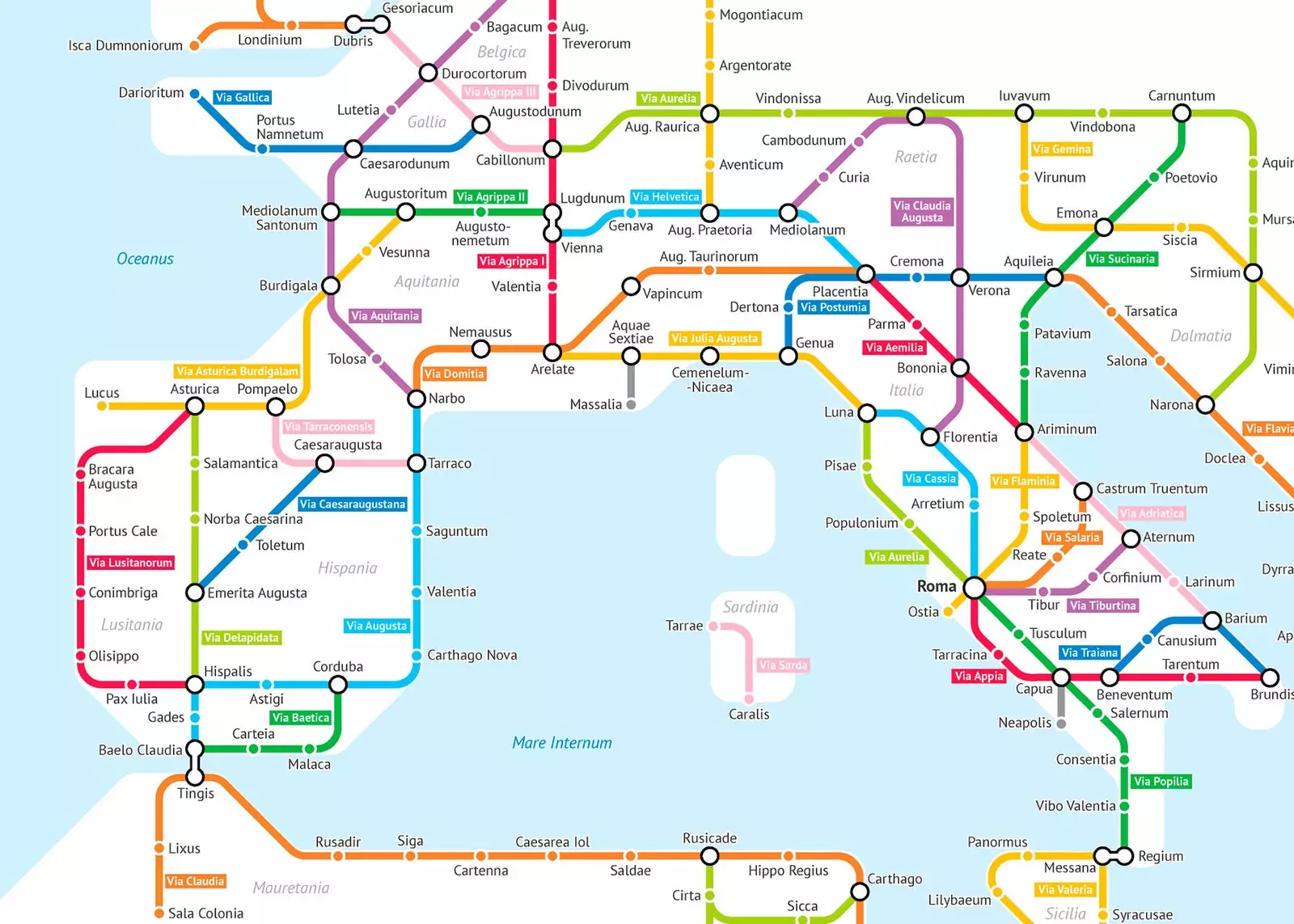 Quale linea passa per la tua città