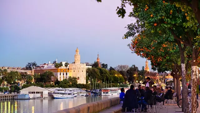 Neighborhoods across the river