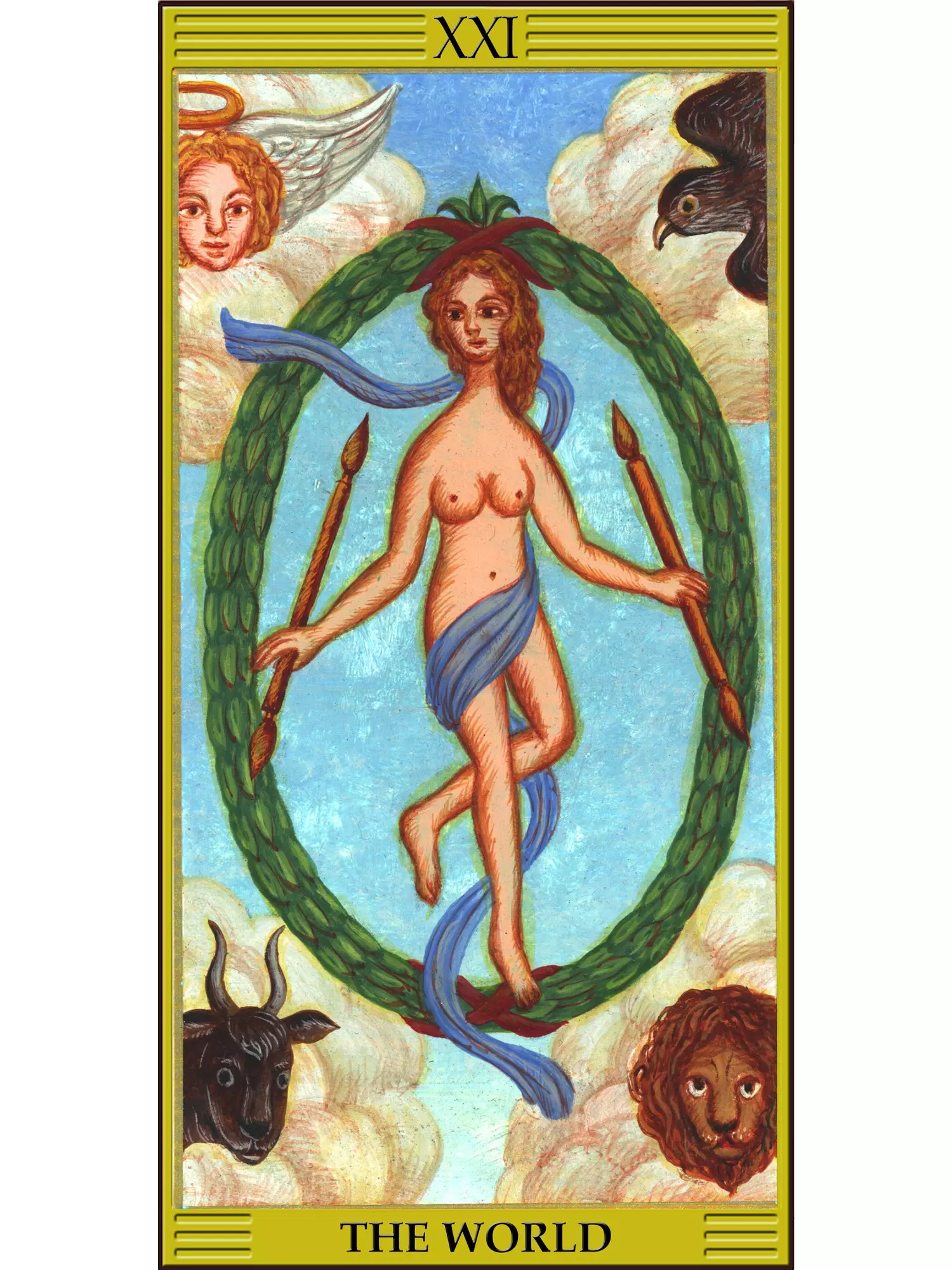 Karta tat-tarot 'The World'