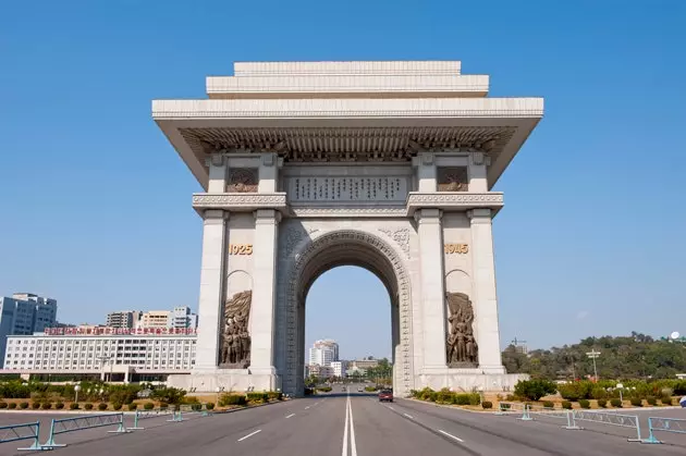 Arc de triomphe à Pyongyang