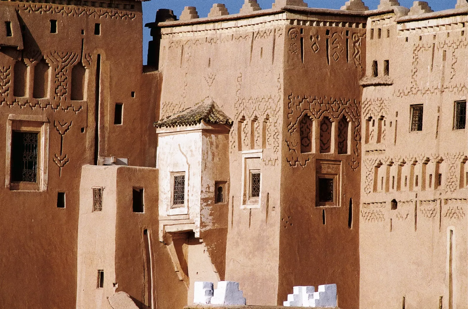 Kasbah labirintică din Taourirt din Ouarzarzate.