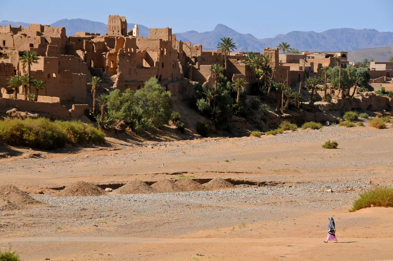 Ksar El Khorbat dans la région de Tinejdad.