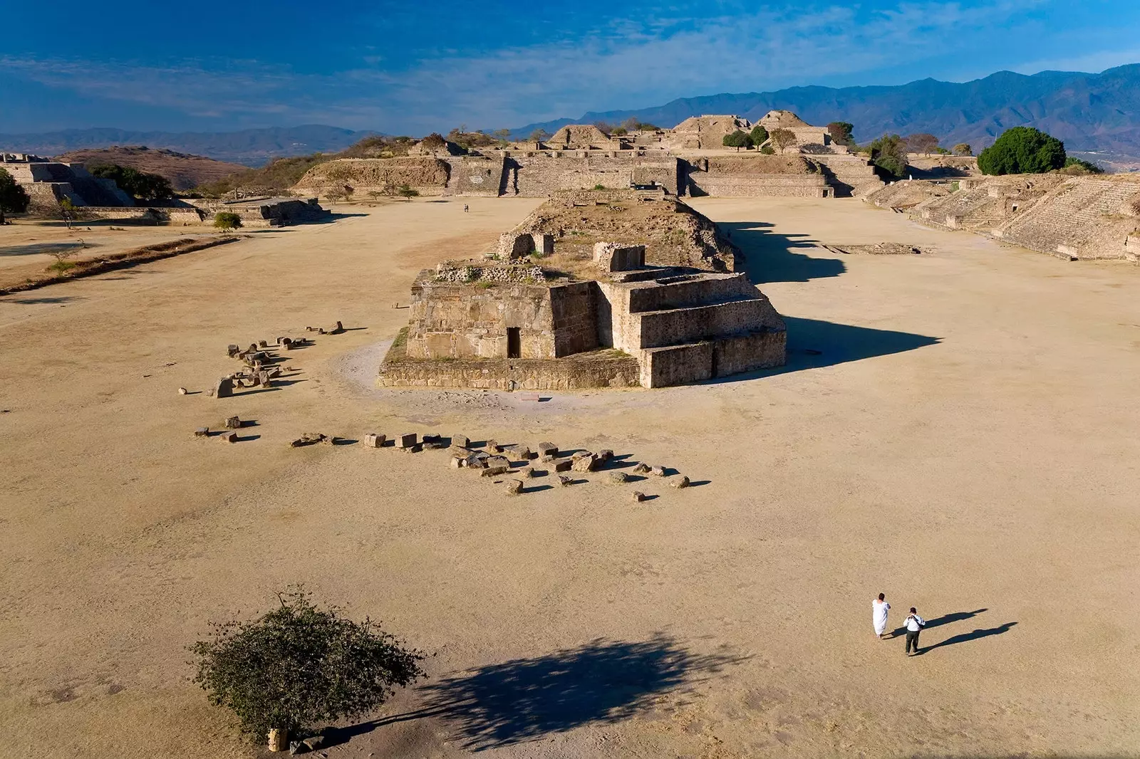 Den Numm Monte Albn gouf vun de Spuenier ginn