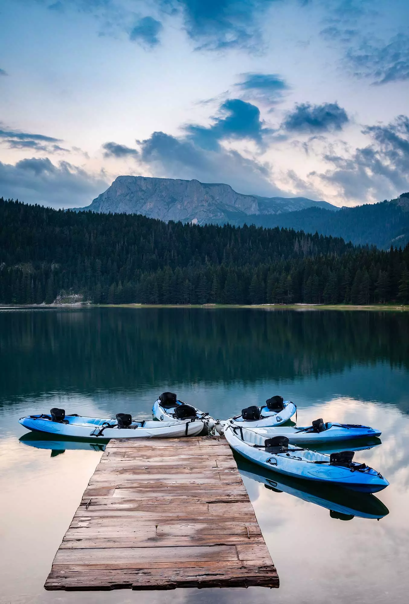 Černé jezero Durmitor