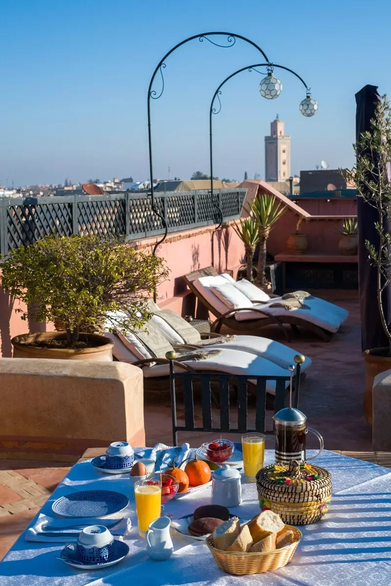 Trouvez votre riad et profitez d'un petit-déjeuner comme jamais auparavant