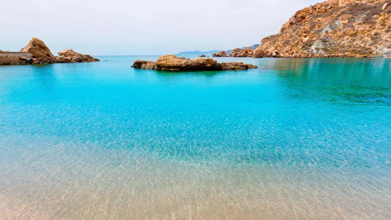 Cala Cortina: blå Murcia