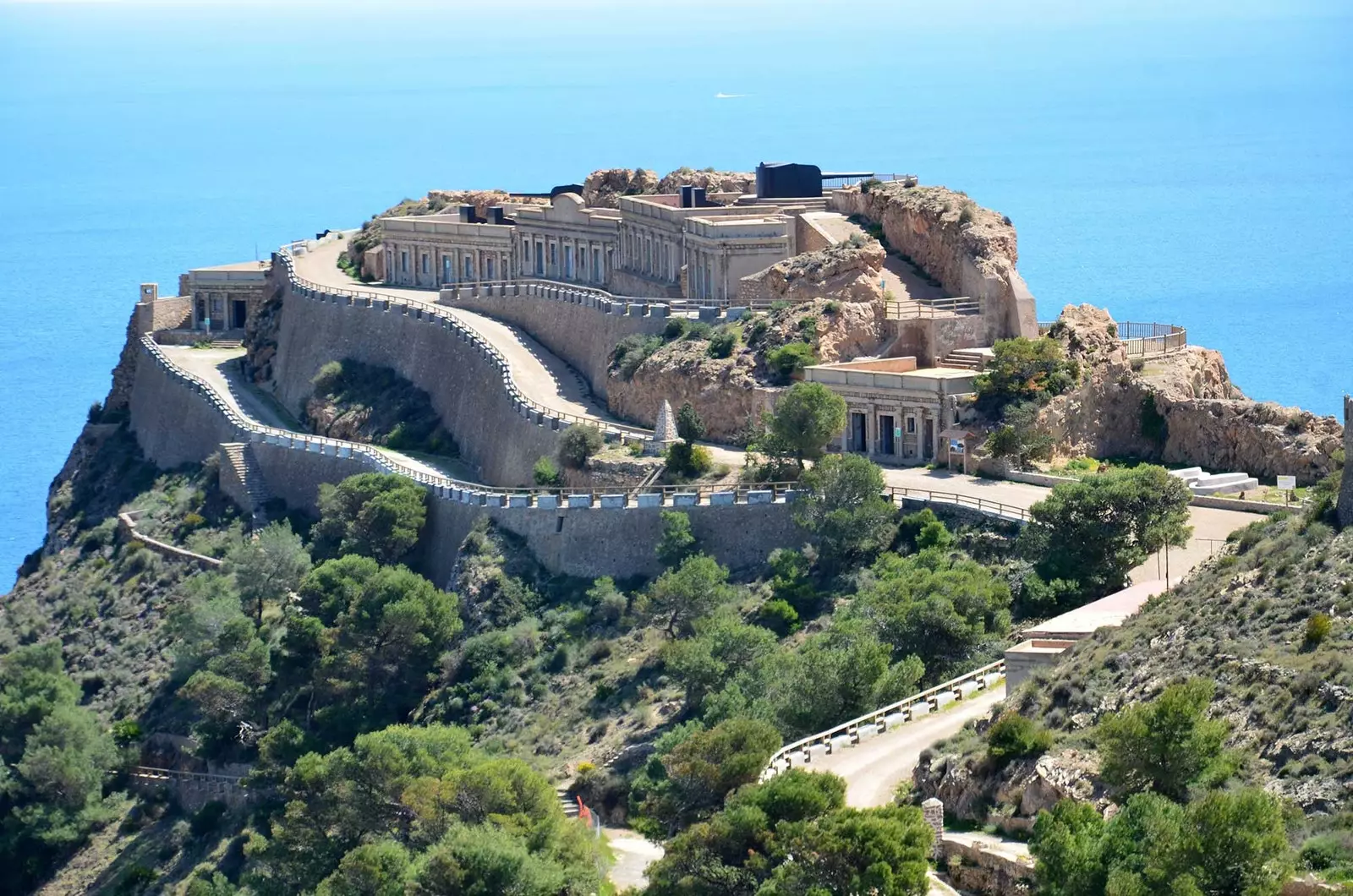 Cape Tiñoso Cartagena-regionen i Murcia