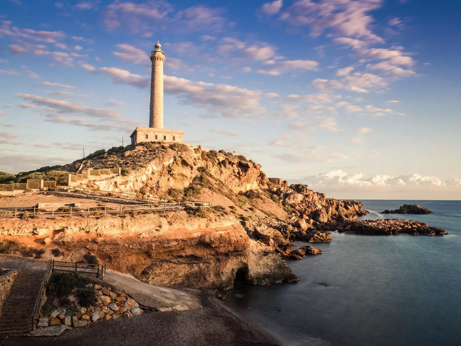 Cabo de Palosin majakka, Cartagenan alue Murciassa