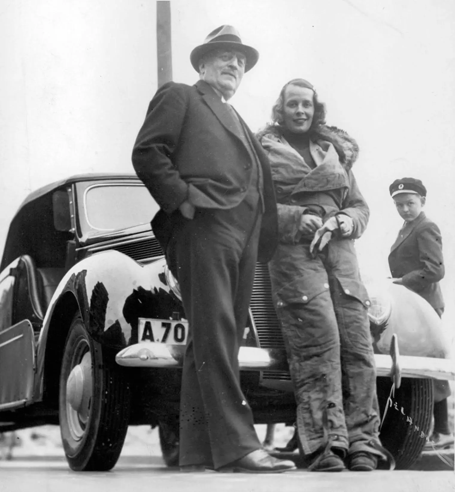 Eva Dickson and Sven Hedin