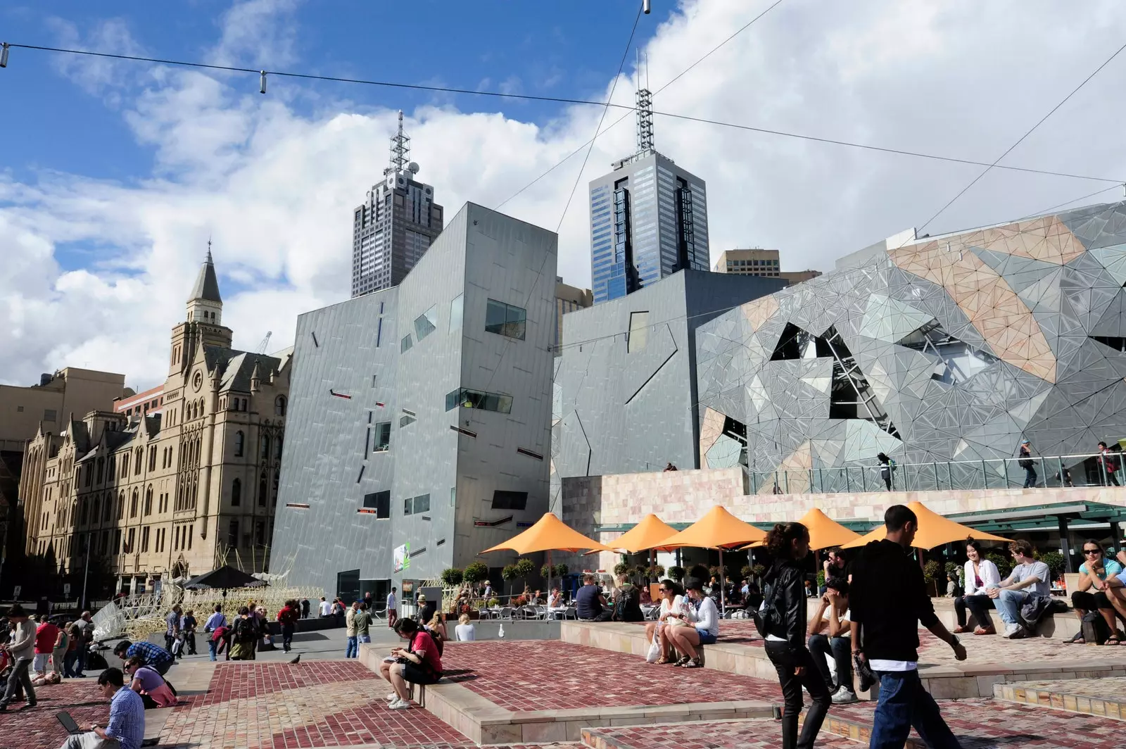 Federation Square í Melbourne