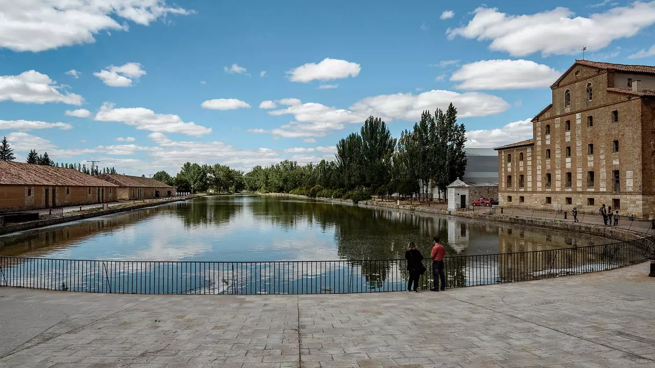 Odpočítávání do začátku vlaku Canal de Castilla