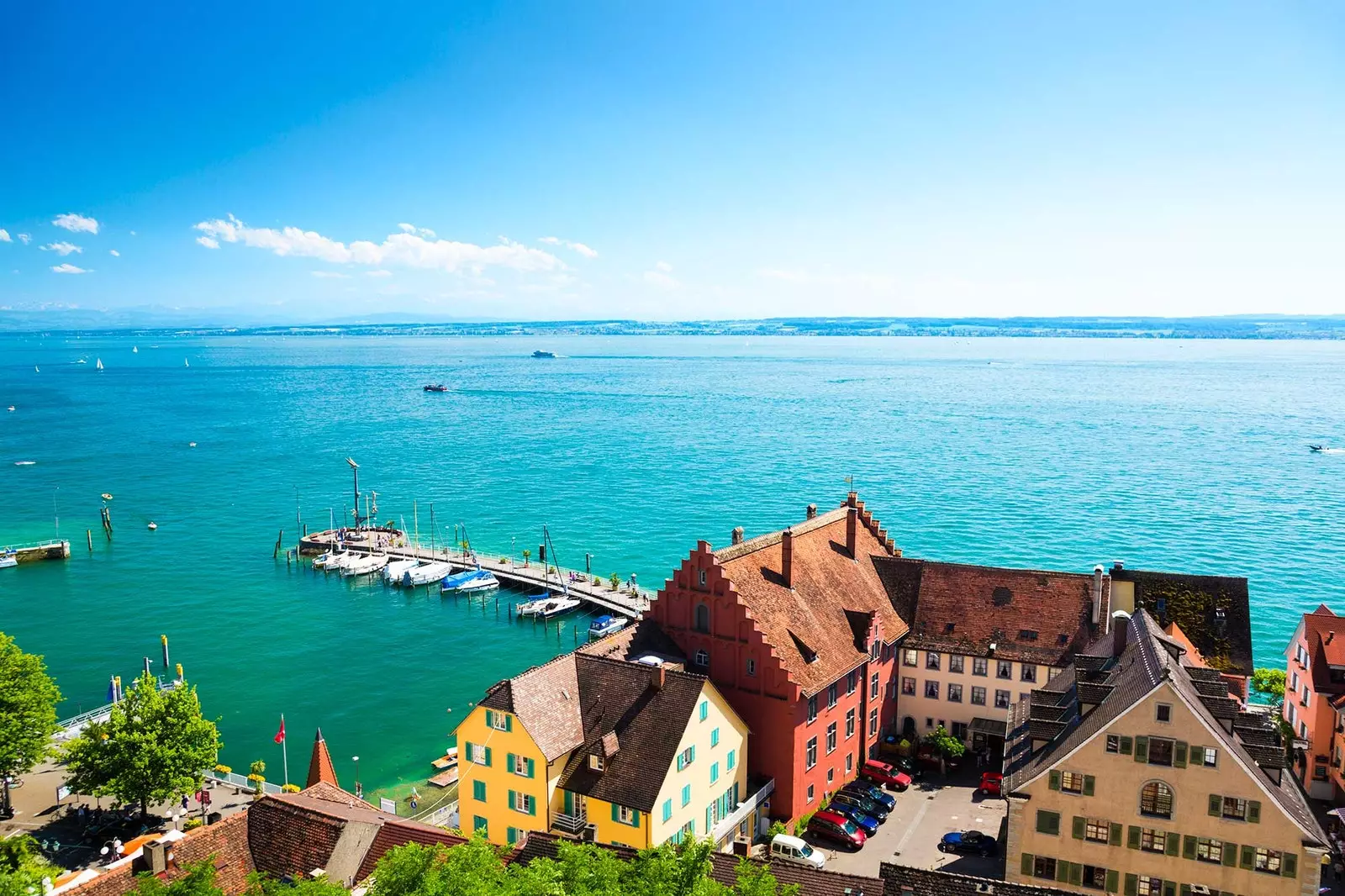 Meersburg Däitschland Ufer.