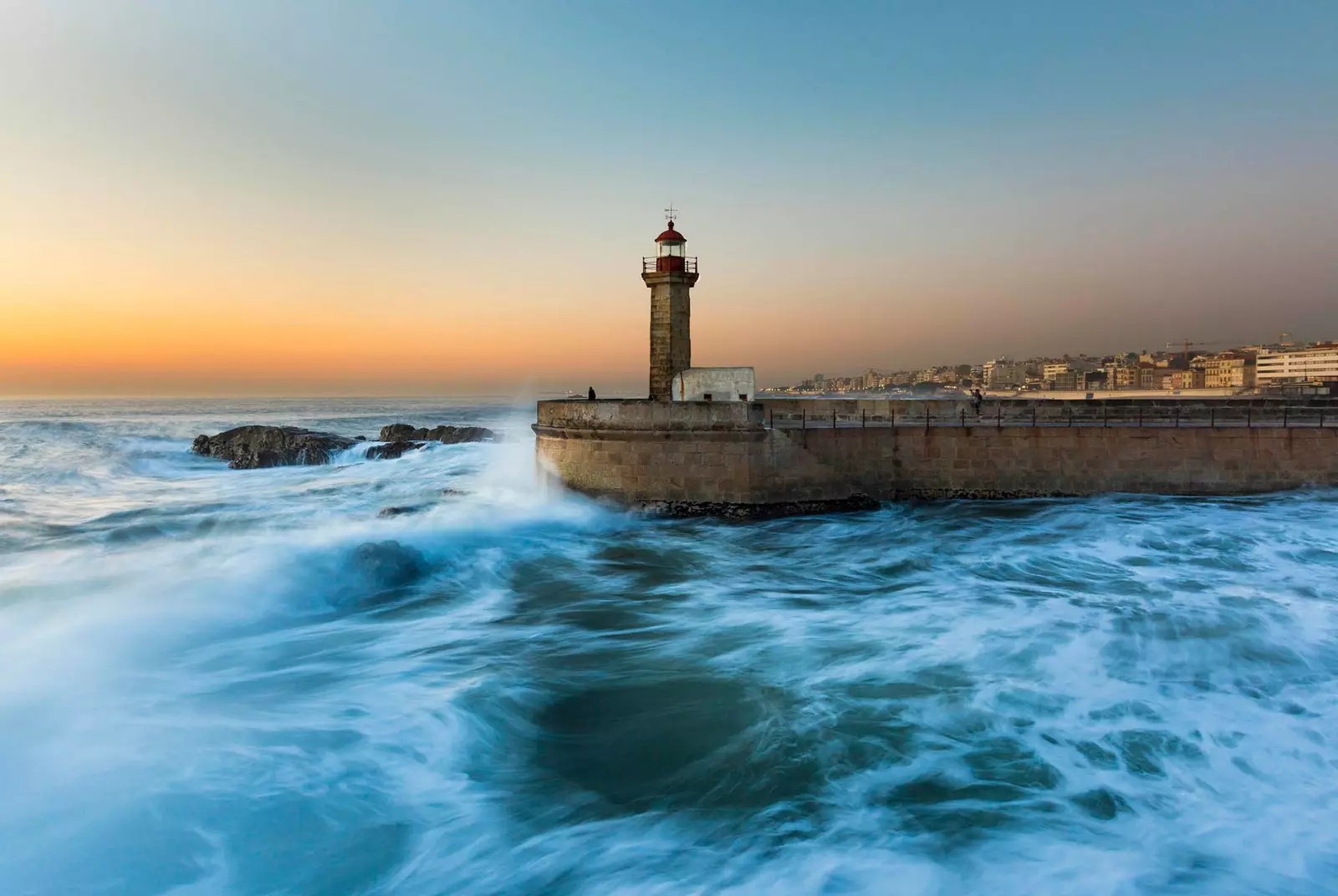 Lighthouse of San Miguel Porto Foz