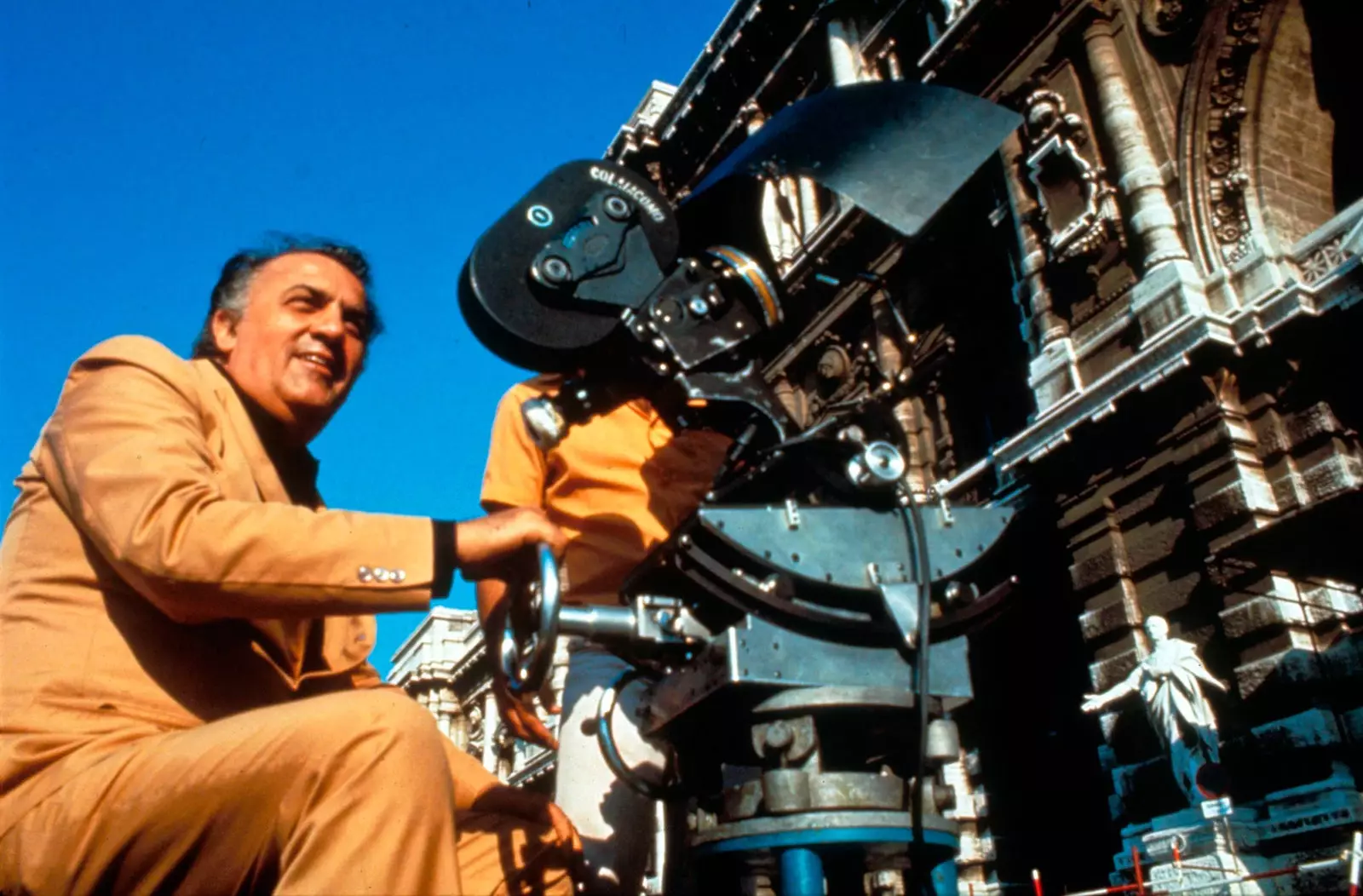 Studio 5 of the Cinecittà, Fellini's second home