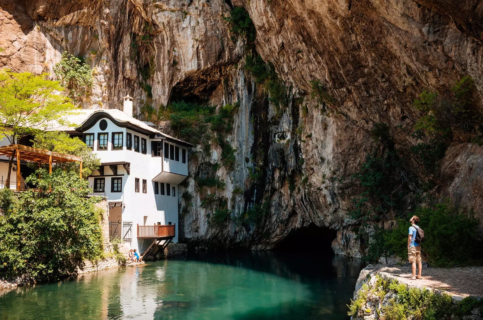 Hercegovina Mostar orientalske vasi in vinogradi z mediteransko aromo