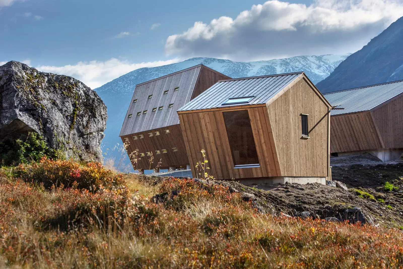 Kabinler Norveç Snohetta