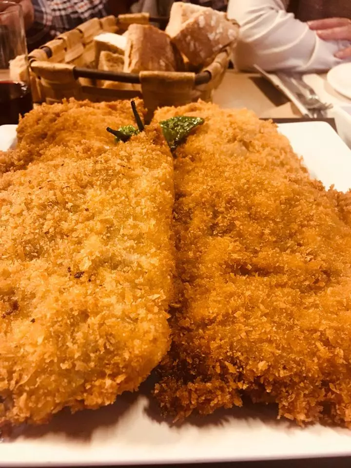 Cachopo dari Sidrería Pichote