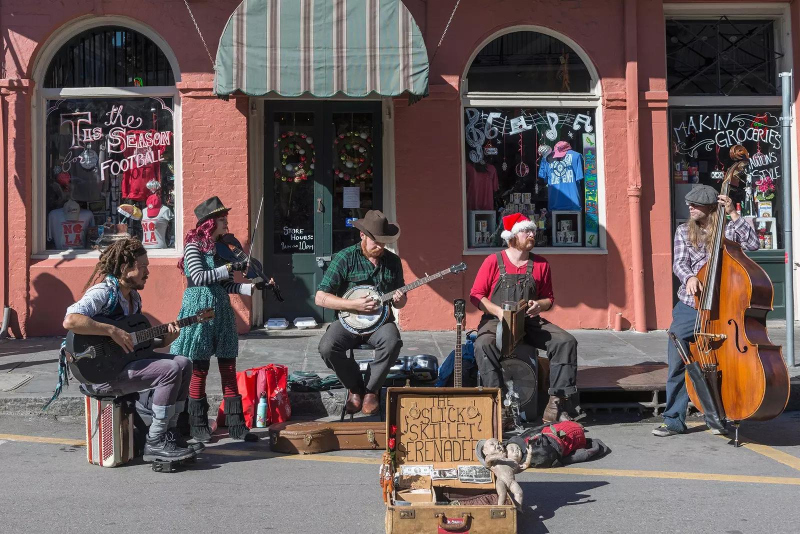 Malam peringatan bahawa di New Orleans segala-galanya diraikan