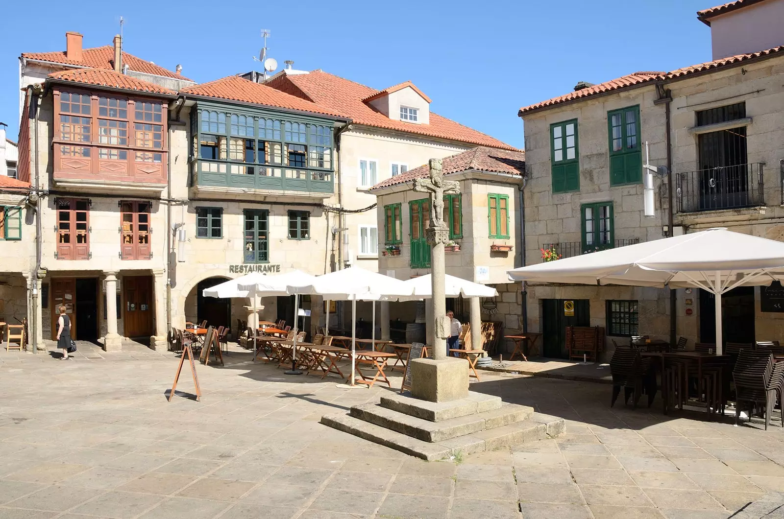 Plaça de la Llenya a Pontevedra