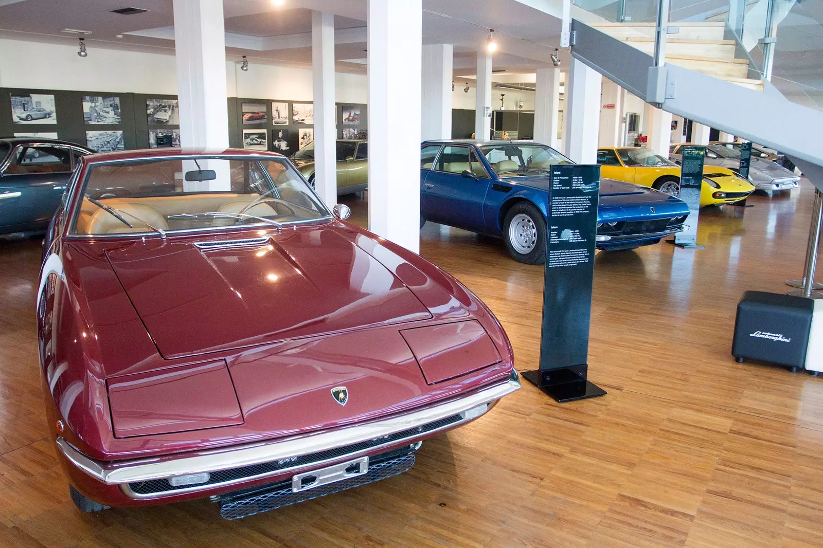 Lamborghini-museet i Bologna