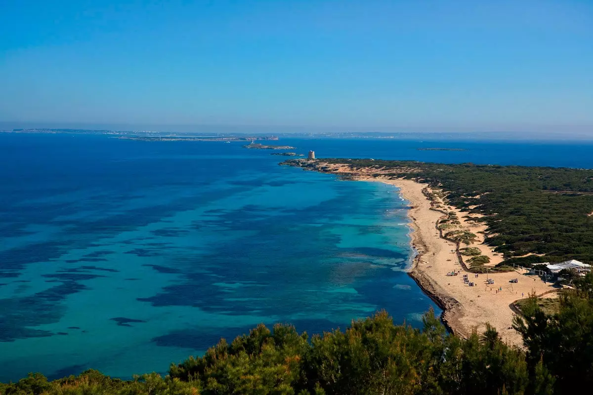 Es Cavallet-strand op Ibiza