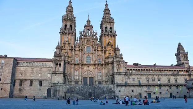 En rutt genom Santiago de Compostela med musikerna från WOSINC