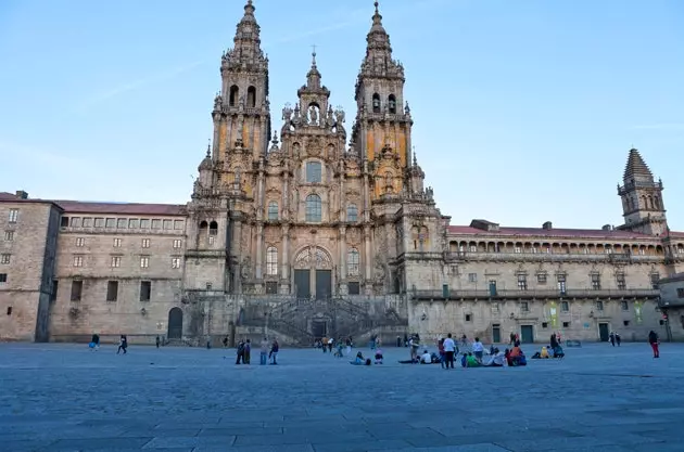 Een route door Santiago de Compostela met de muzikanten van WOSINC