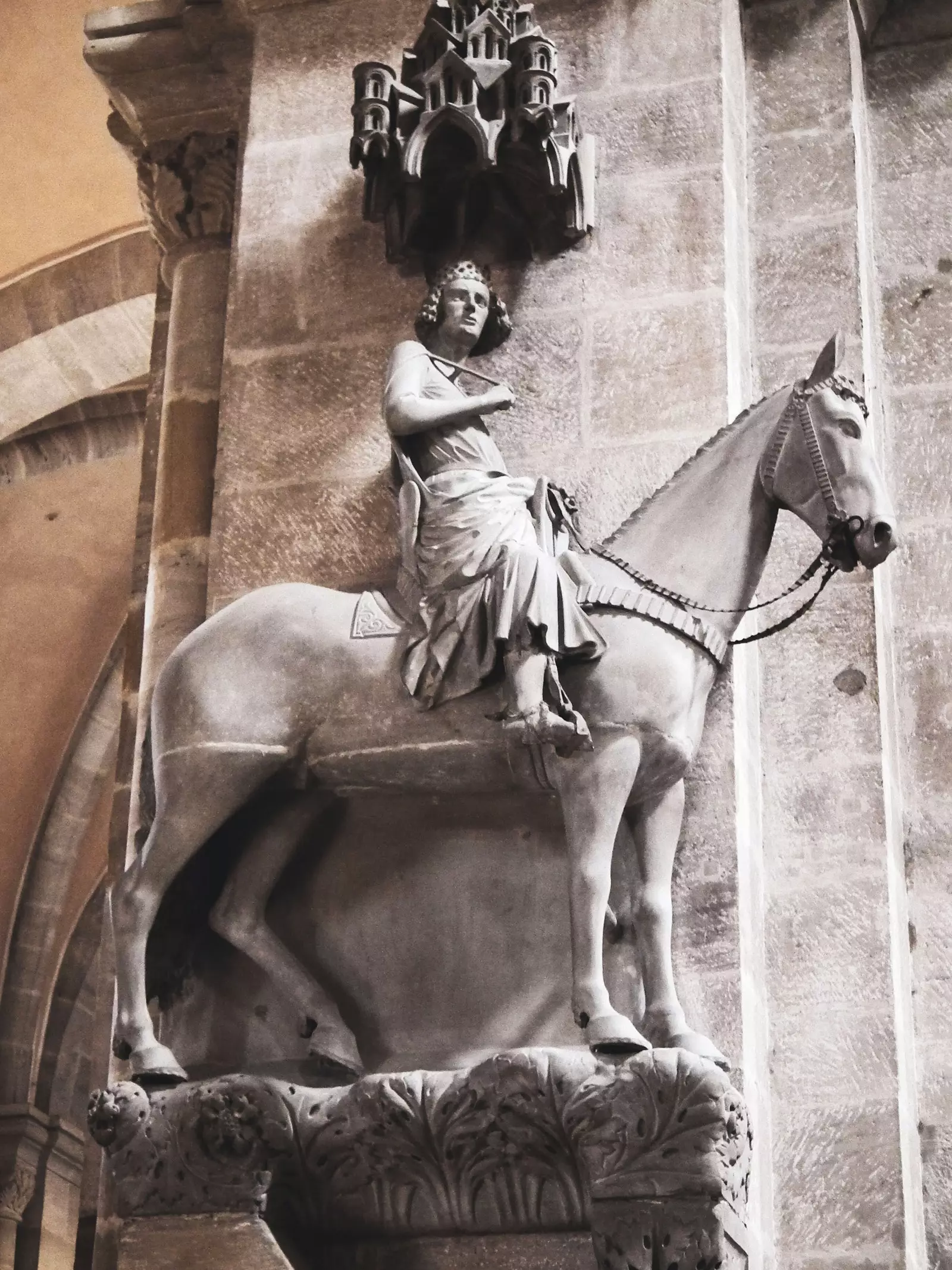 El genet de la catedral de Bamberg