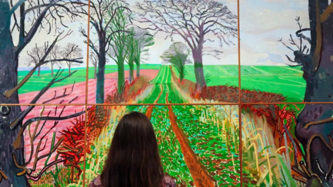 Hockney ၏ကမ္ဘာသည် ပါရီတွင်ရှိပြီးဖြစ်သည်။