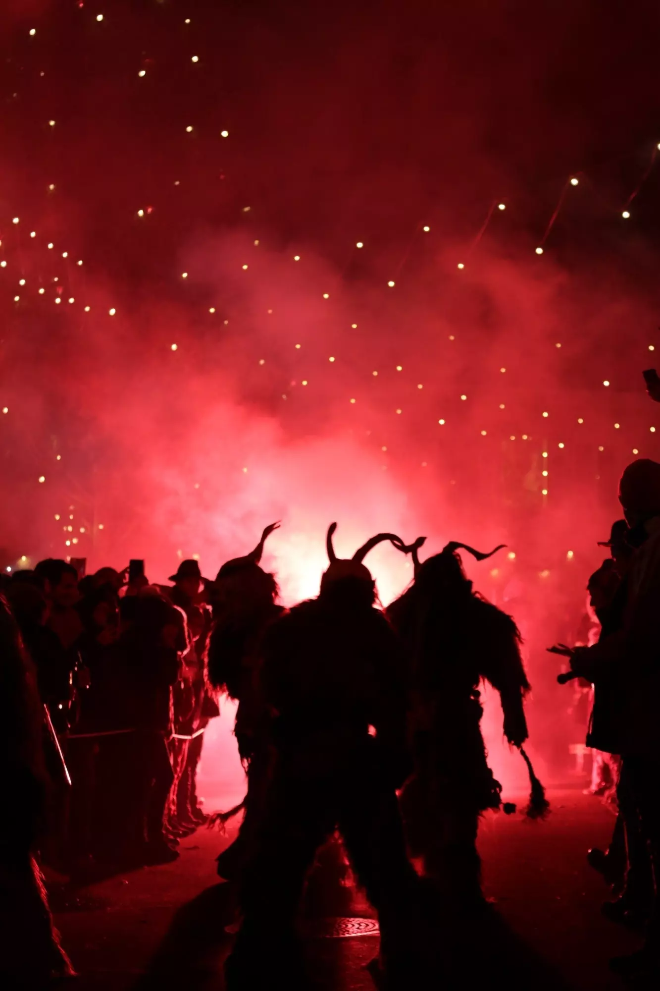 Malam Krampus di Austria