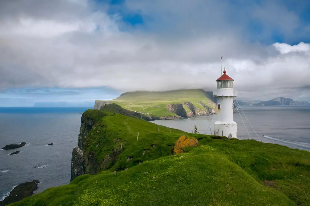 Faro dell'isola di Mykines