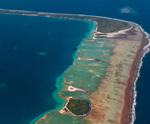 Les atolls de l'archipel des Tuamotu à Tahiti