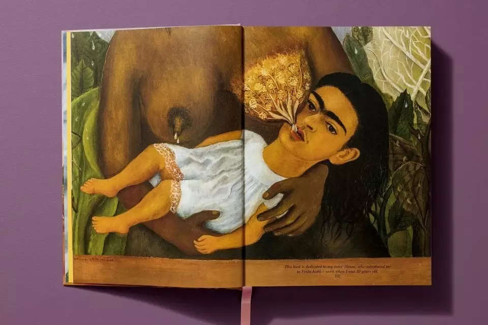 Frida Kahlo. Pekerjaan bergambar lengkap