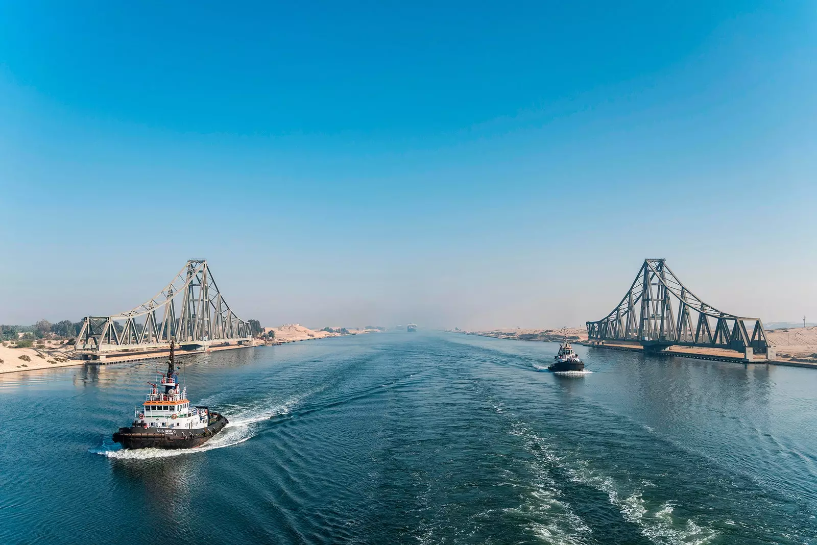 El Ferdan Bridge near Ismailia