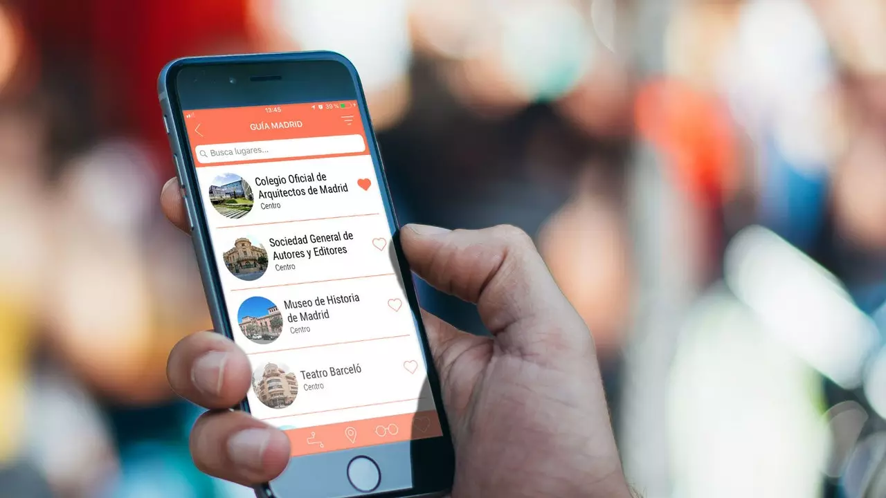 Diese 'App' bringt die Architektur von Madrid in Ihre Handfläche