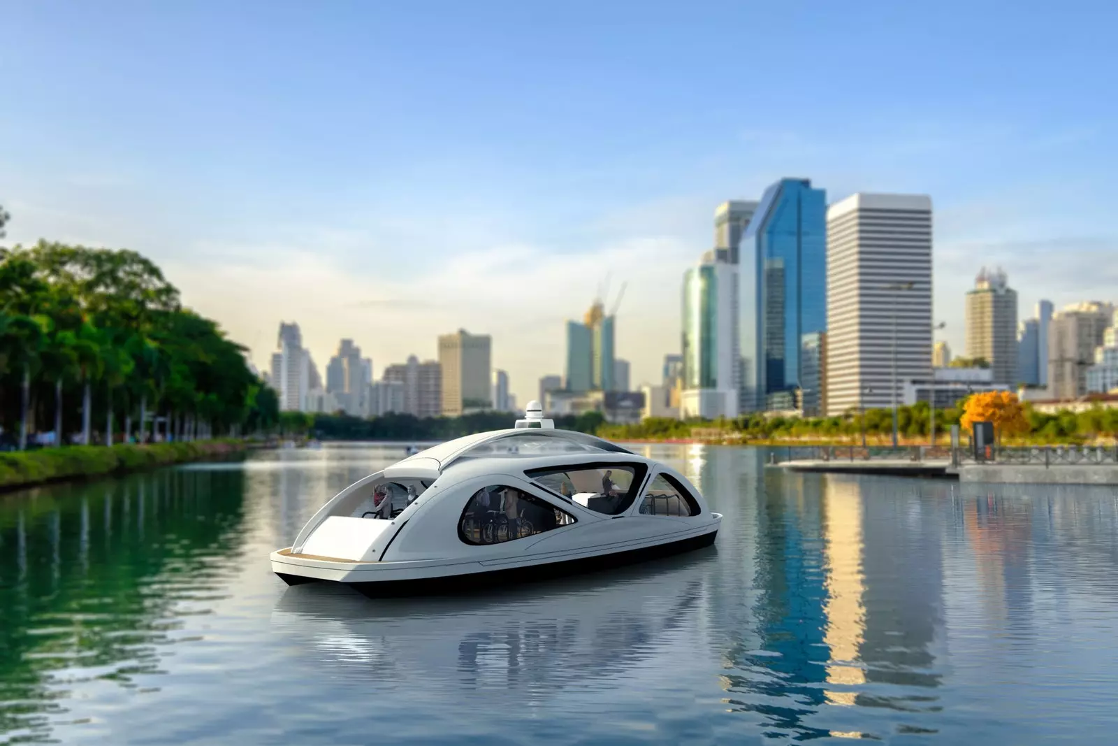 Zeabuz the ferries of the future will be autonomous and ecological.