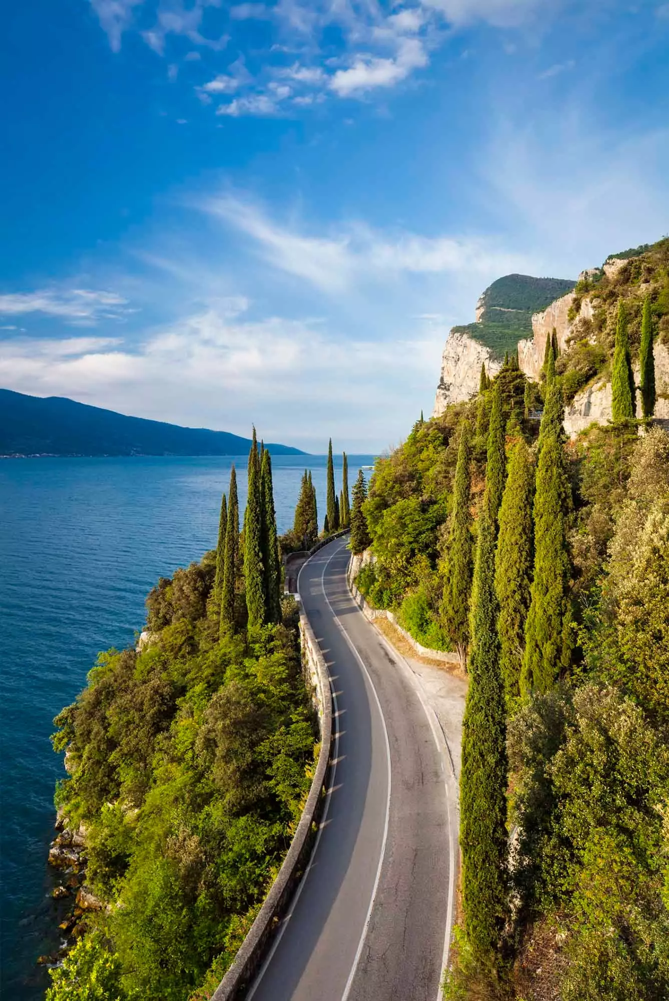 cesta v Lago di Garda