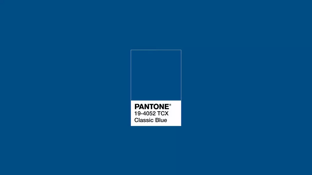 Classic Blue is the color of the year 2020 according to Pantone