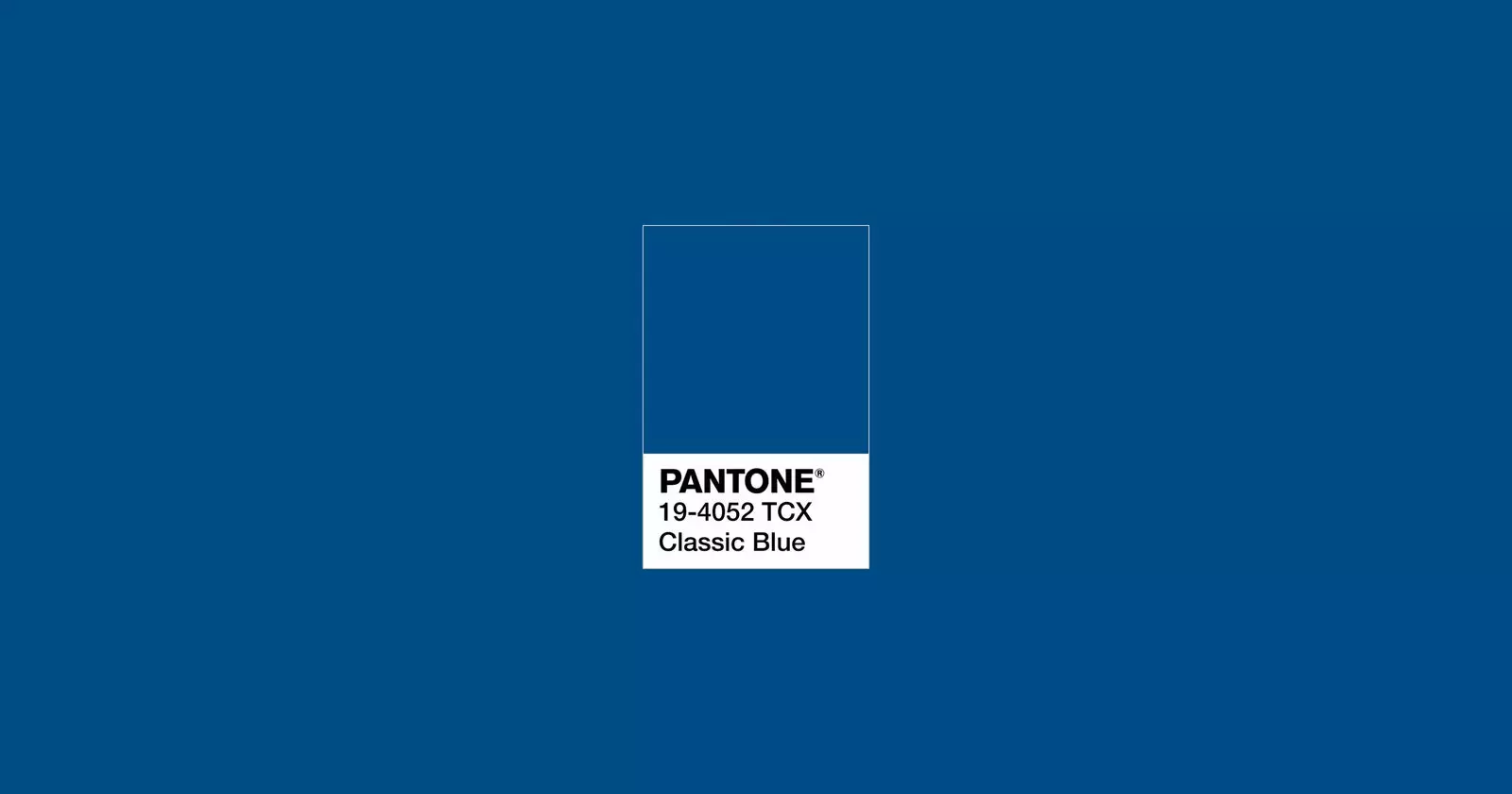 Classic Blue er litur ársins 2020 samkvæmt Pantone