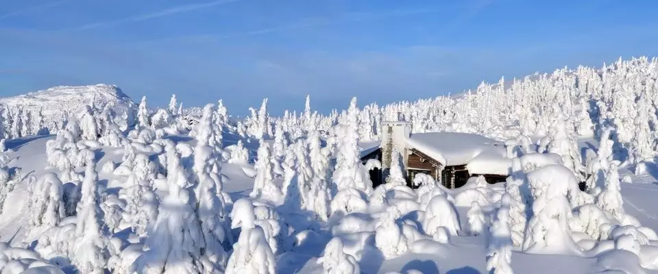 Houten chalets in Kvitfjell