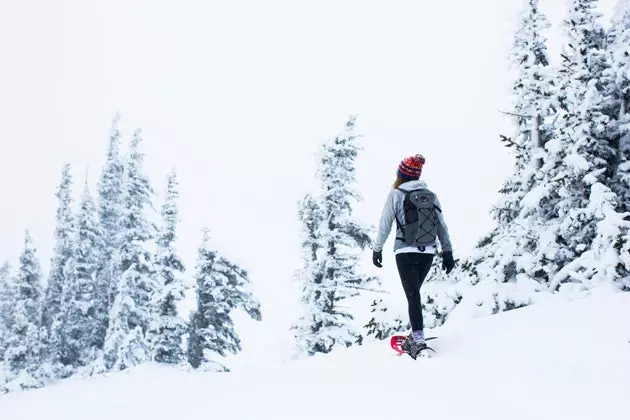 Jika Anda tidak suka bermain ski ... lakukan dengan raket Anda