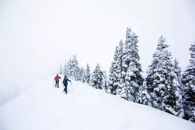 Snowshoes have always accompanied human beings