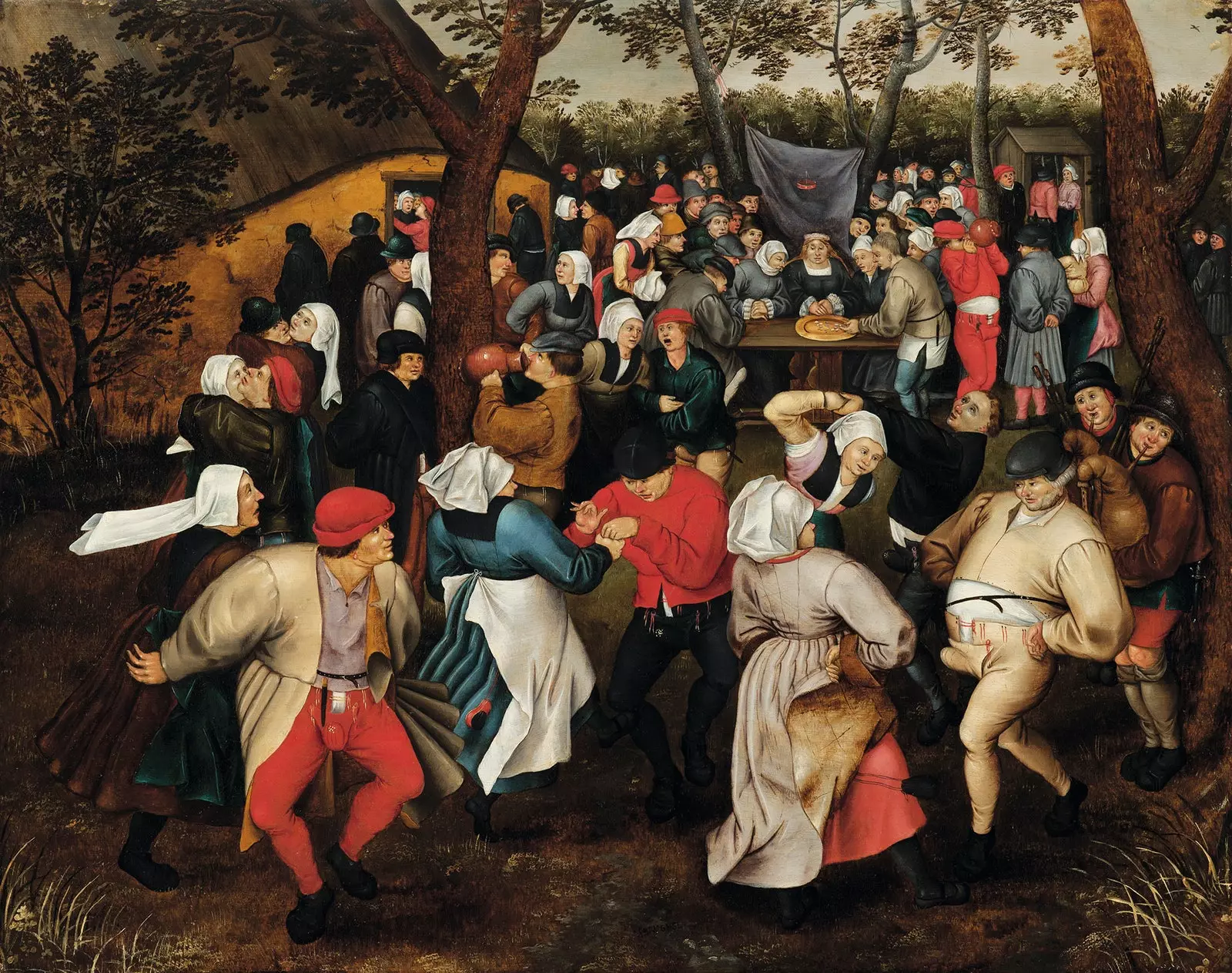 'Vũ điệu đám cưới' Pieter Brueghel the Younger