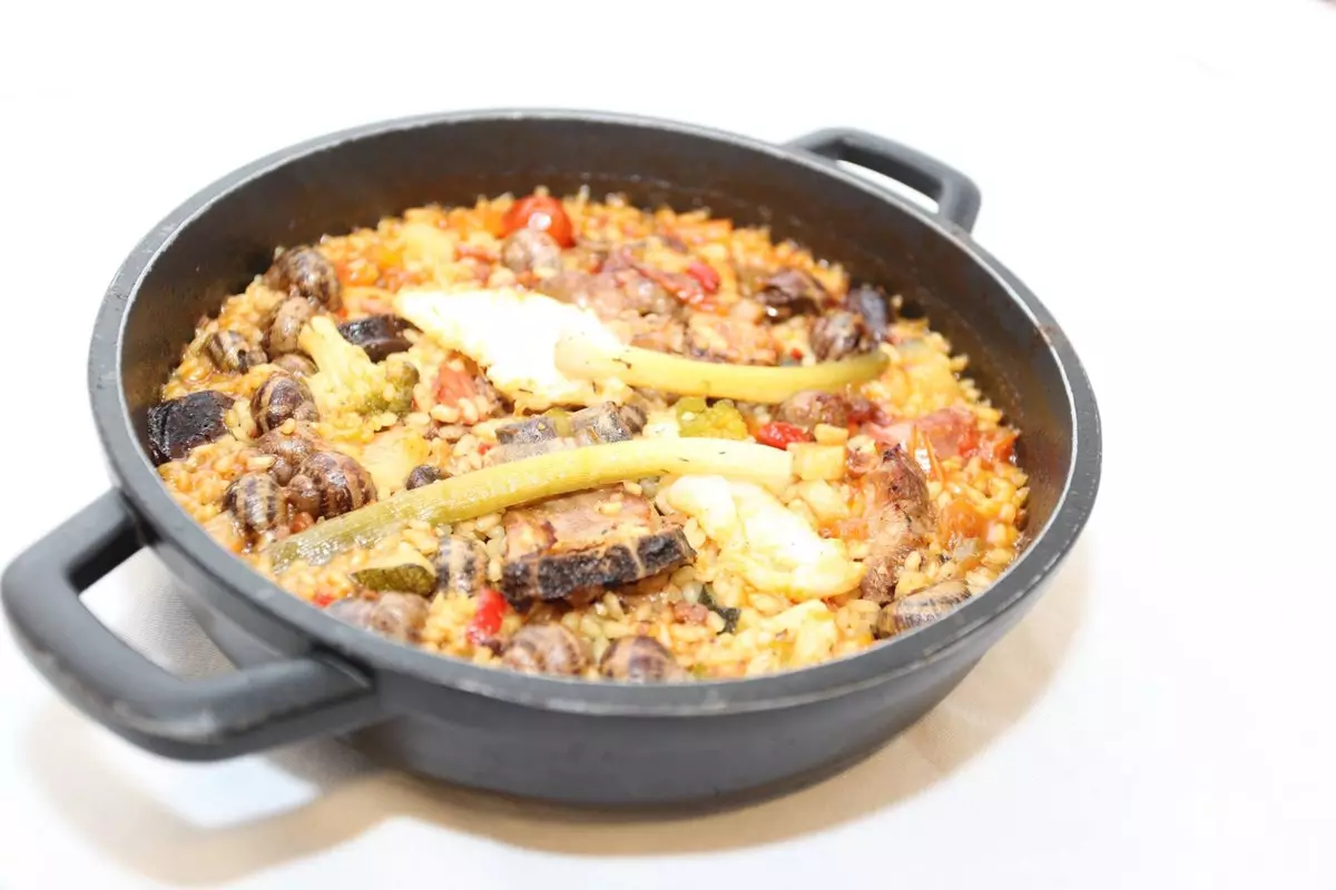 Arroz de montanha em Borda del Rector