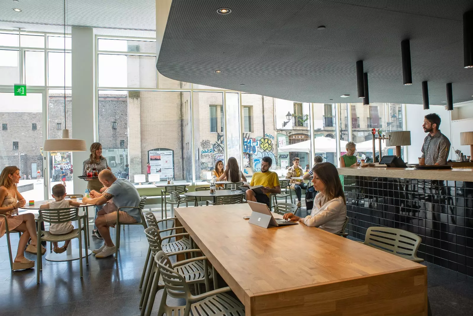 C'est le nouvel espace gastronomique du MACBA.