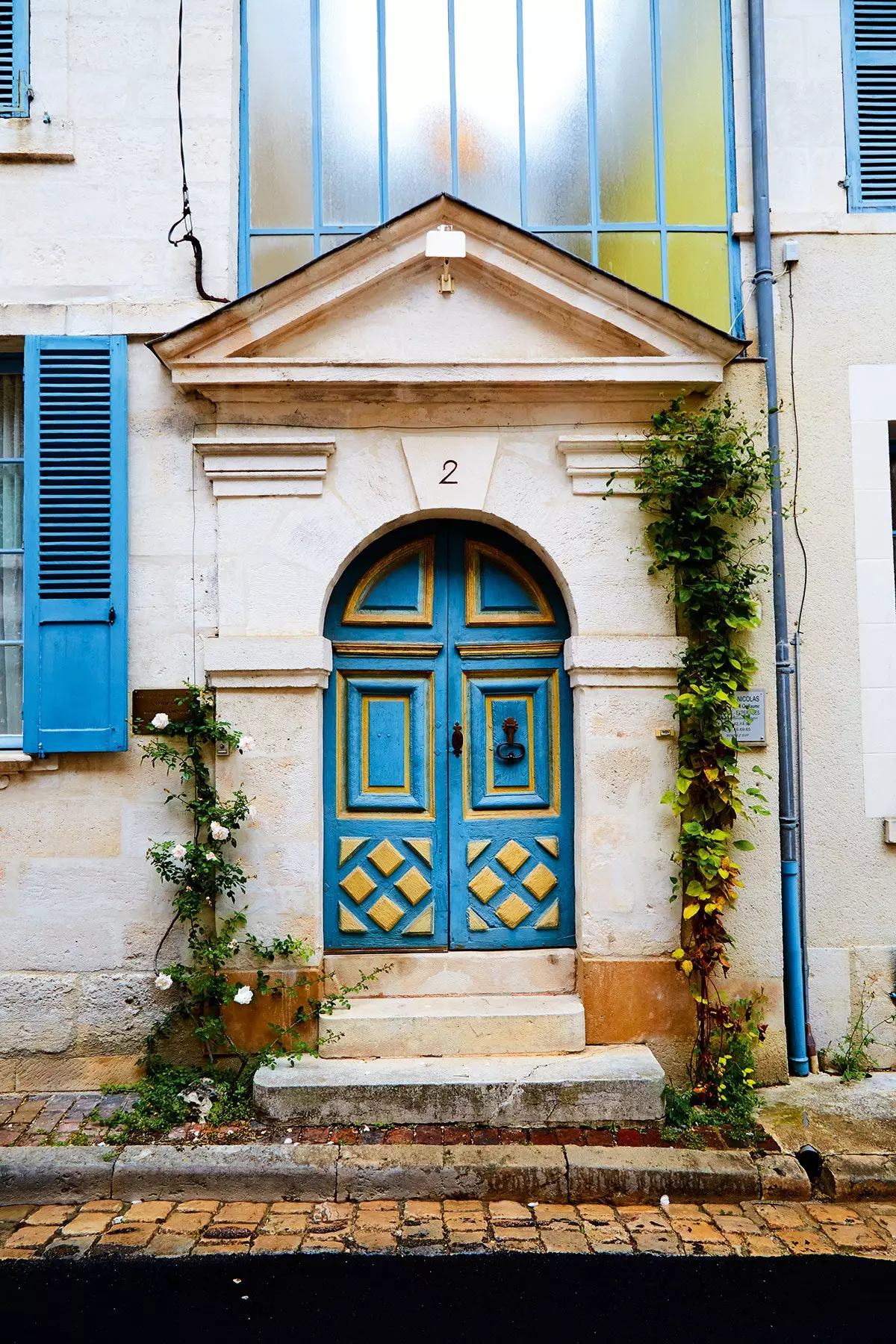 Une rue de Chablis